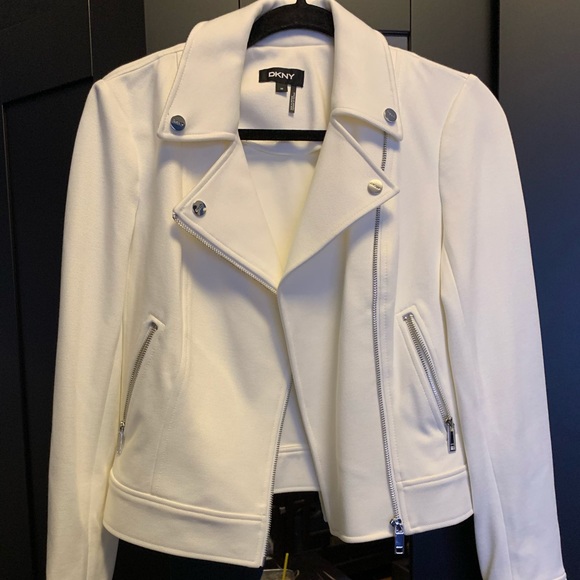Dkny Jackets & Blazers - White Jacket DKNY
